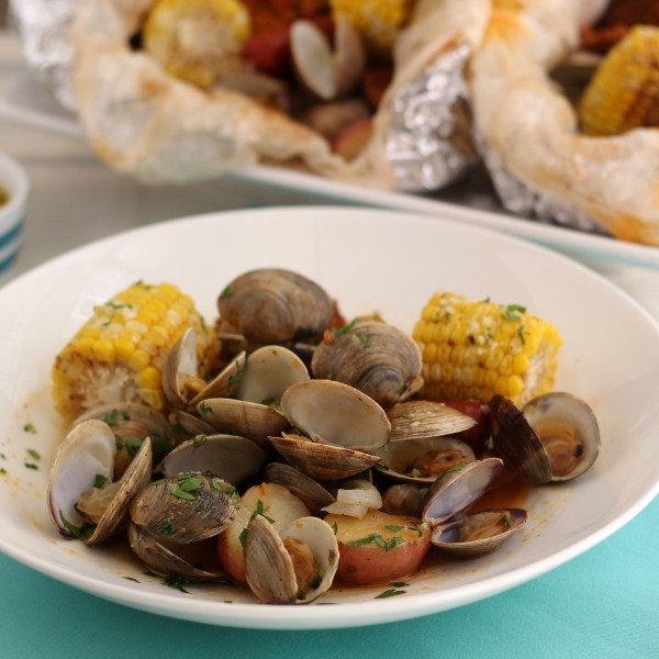 Clam Bake Foil Pouches